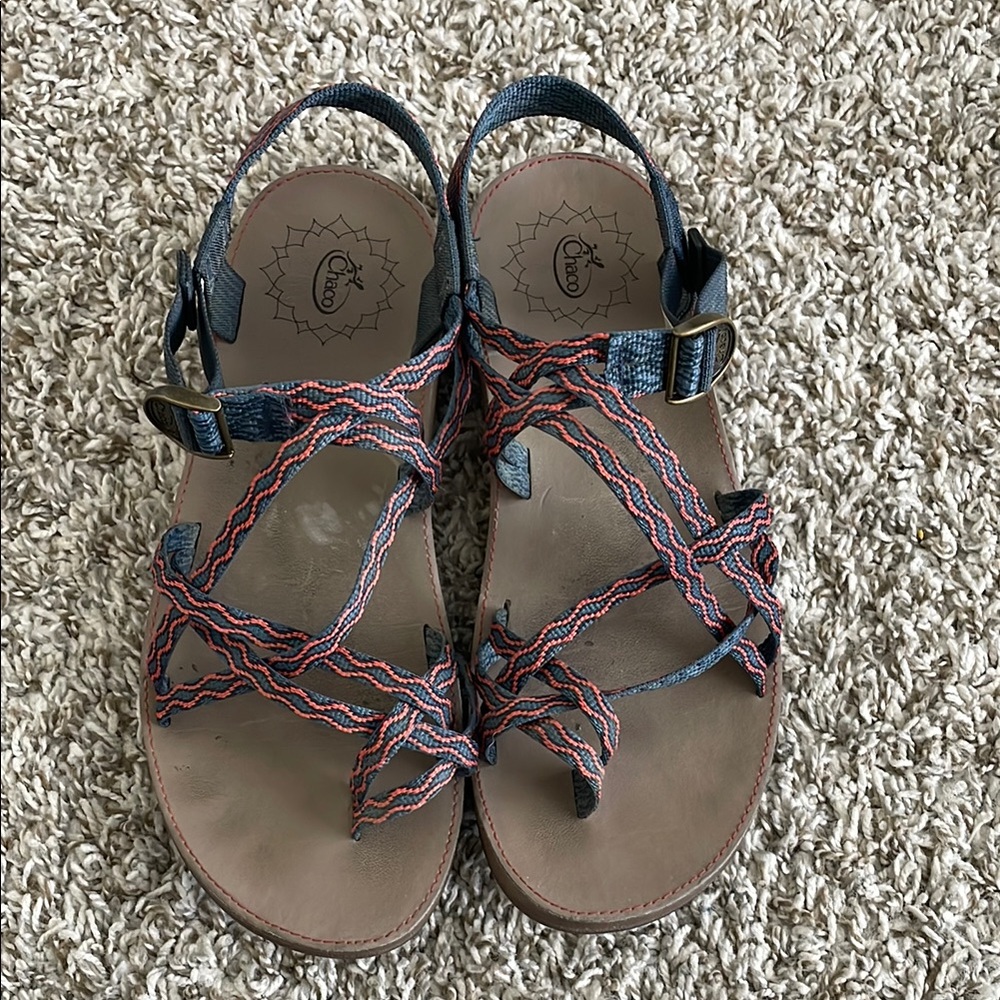 CHACO Diana Strappy Sandals Pulse Eclipse Outdoor Sport - Womens Size US 9